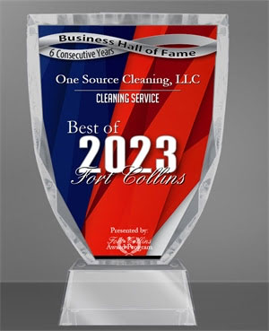 One Source Cleaning Best of 2023 Fort Collins Award