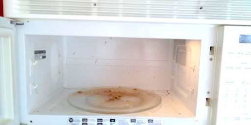 OSC Before Clean Microwave