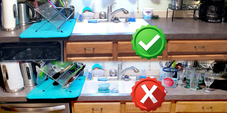 Prepare for your clean by picking up the clutter and moving it out of the way.