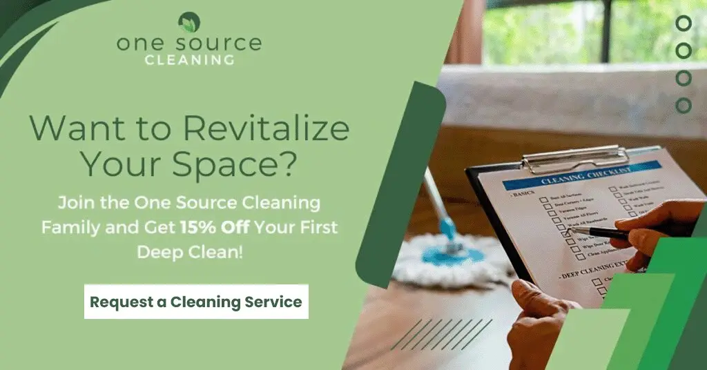 15% off your first deep cleaning